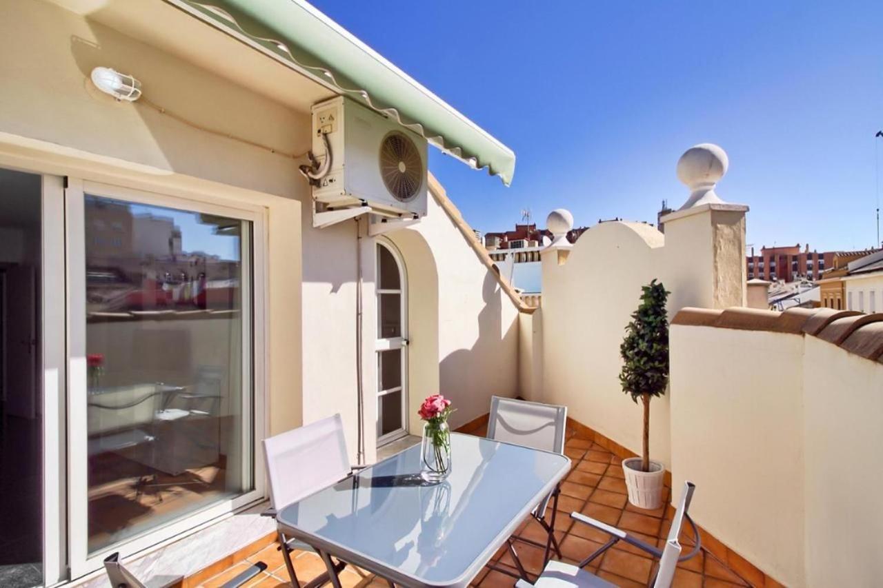 Atico Con Terraza Privada En Malaga Centro Lejlighed Eksteriør billede